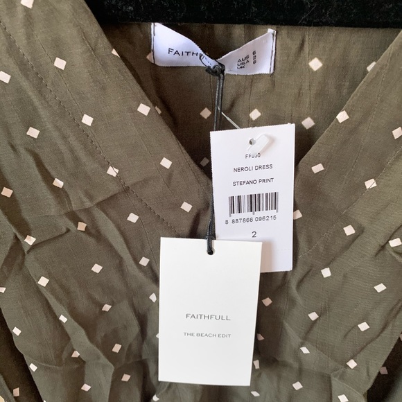 Faithfull the beach Neroli dress Stefano print 2 - Picture 5 of 8